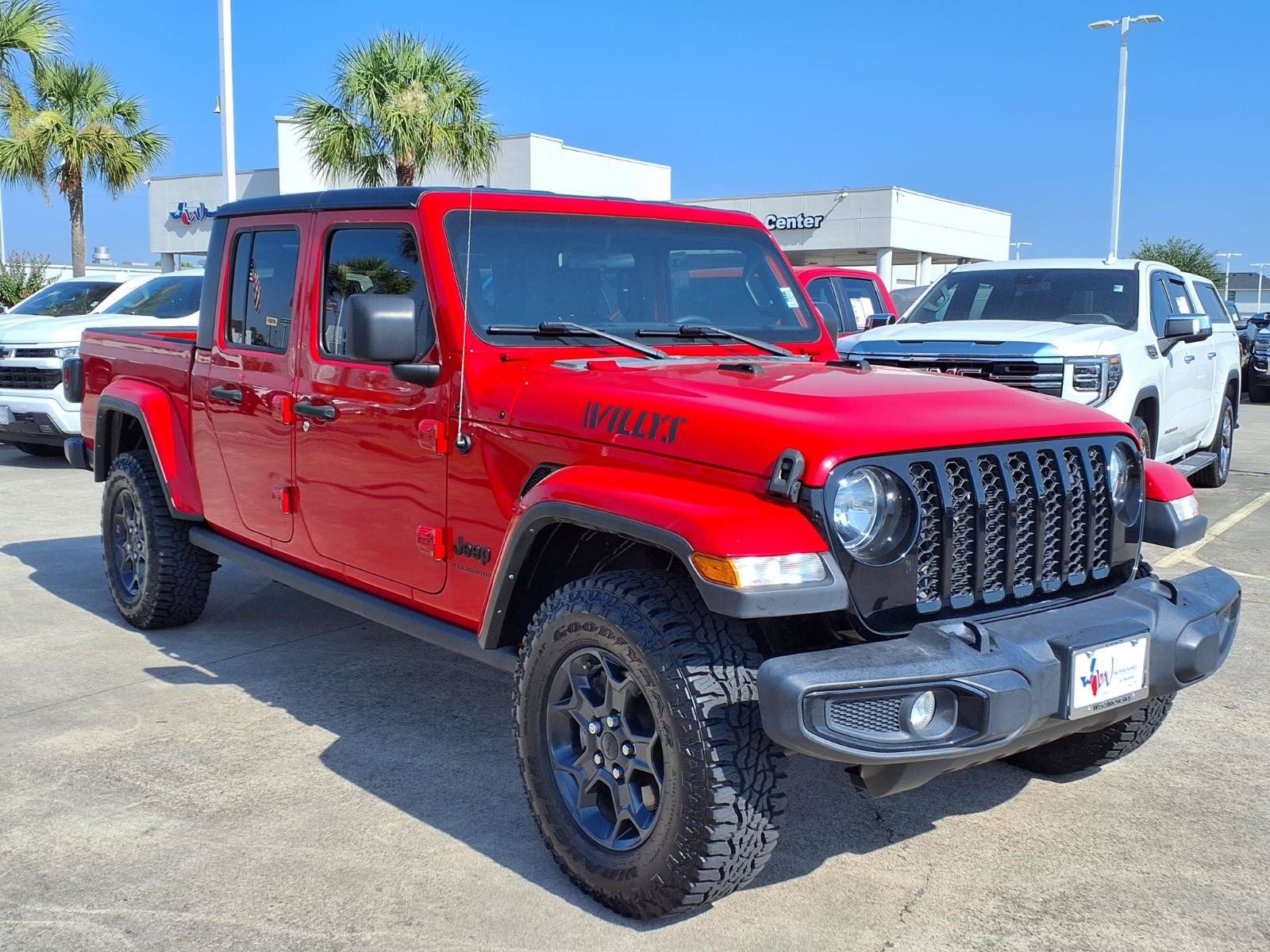 2023 Jeep Gladiator Willys Red at Bayway Chrysler Dodge Jeep Ram