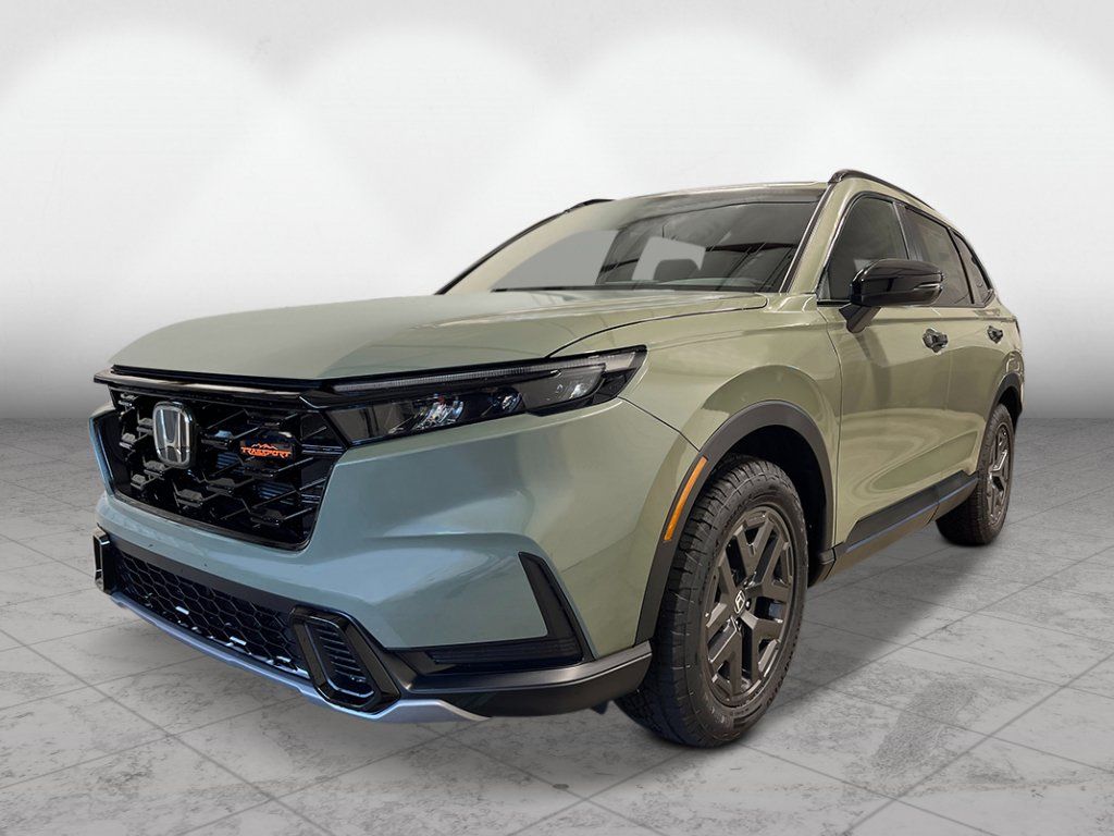 Ash Green Metallic 2026 Honda CR-V Hybrid SUV / Crossover All-Wheel Drive Continuously Variable Transmission
