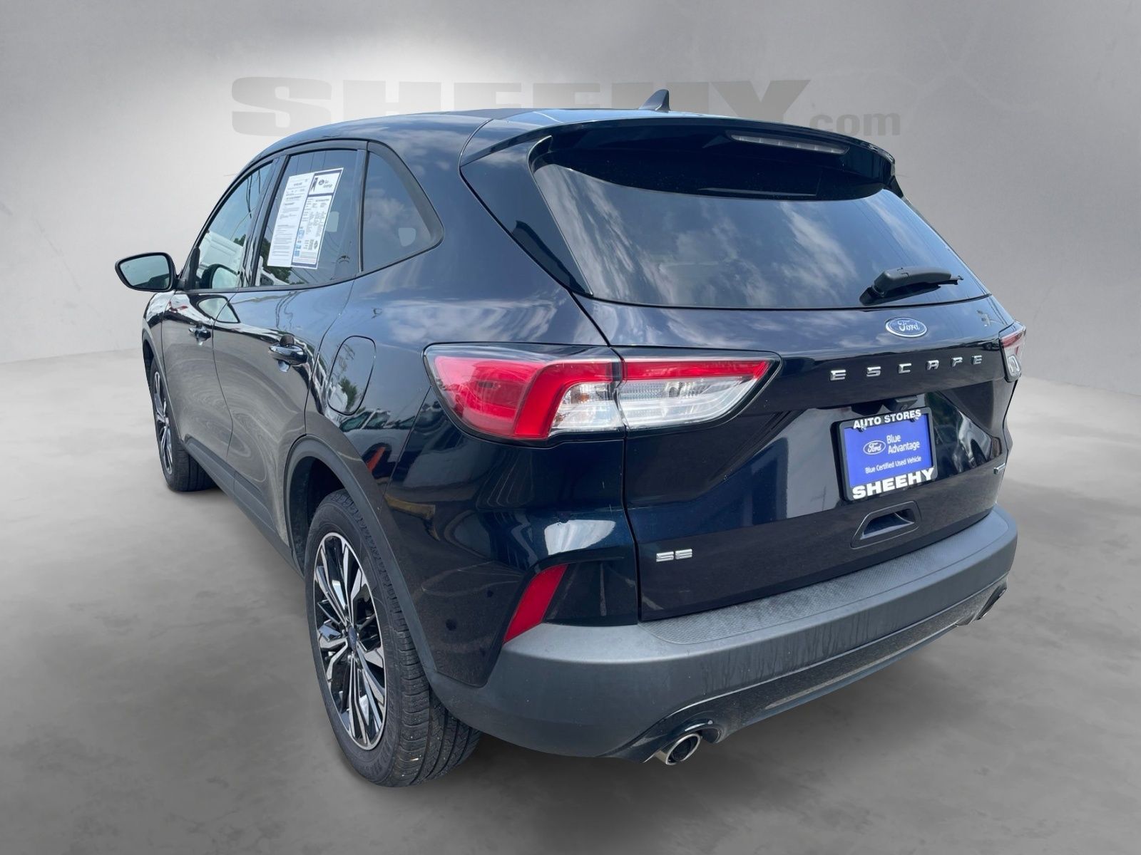 Certified Used 2021 Antimatter Blue Metallic Ford SE image 6