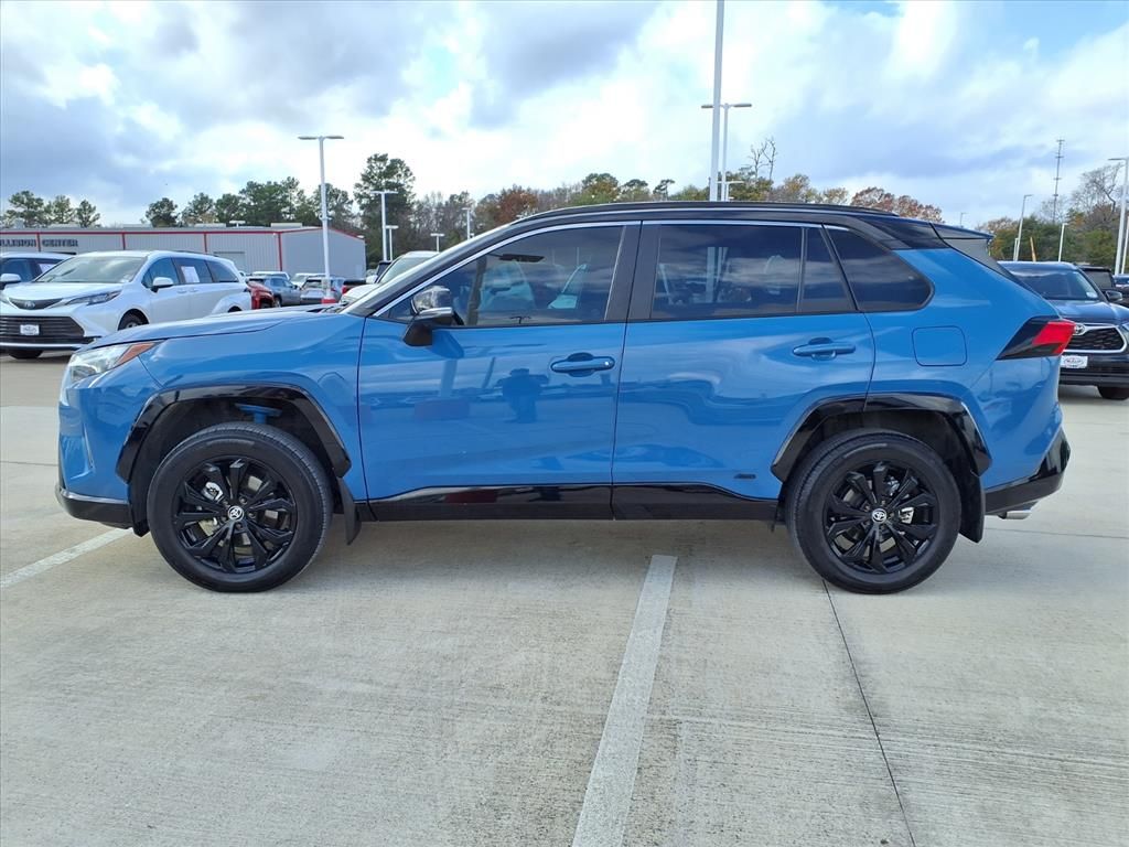 2024 Toyota RAV4 Hybrid XSE Blue at Don McGill Toyota
