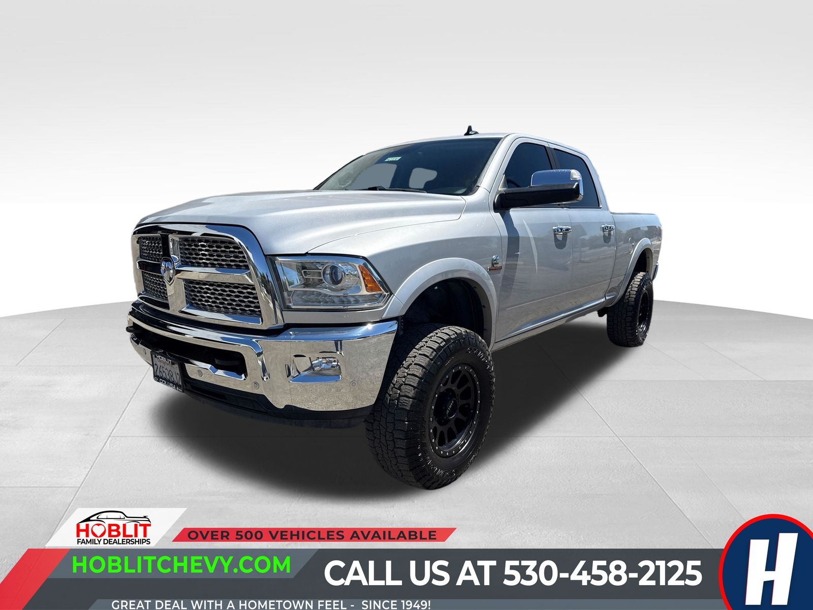 Bright Silver Metallic Clearcoat 2017 RAM 2500 Pickup Truck Four-Wheel Drive 6-Speed Automatic