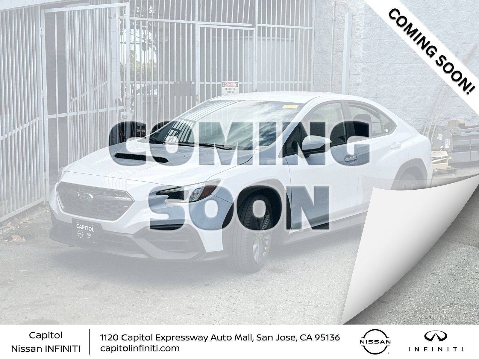 Ceramic White 2024 Subaru WRX Sedan All-Wheel Drive 6-Speed Manual