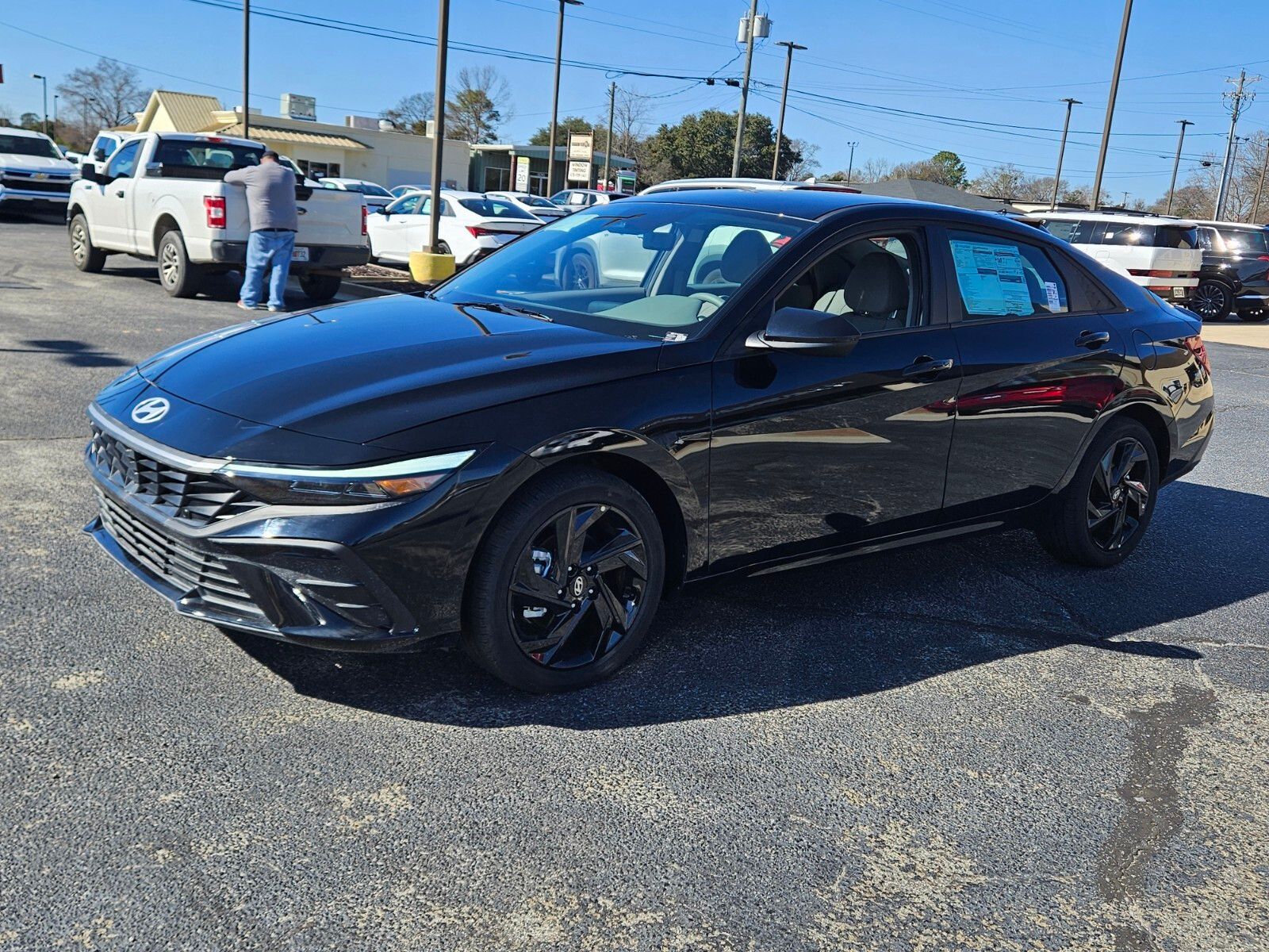 New 2026 Black Hyundai SEL Sport image 3