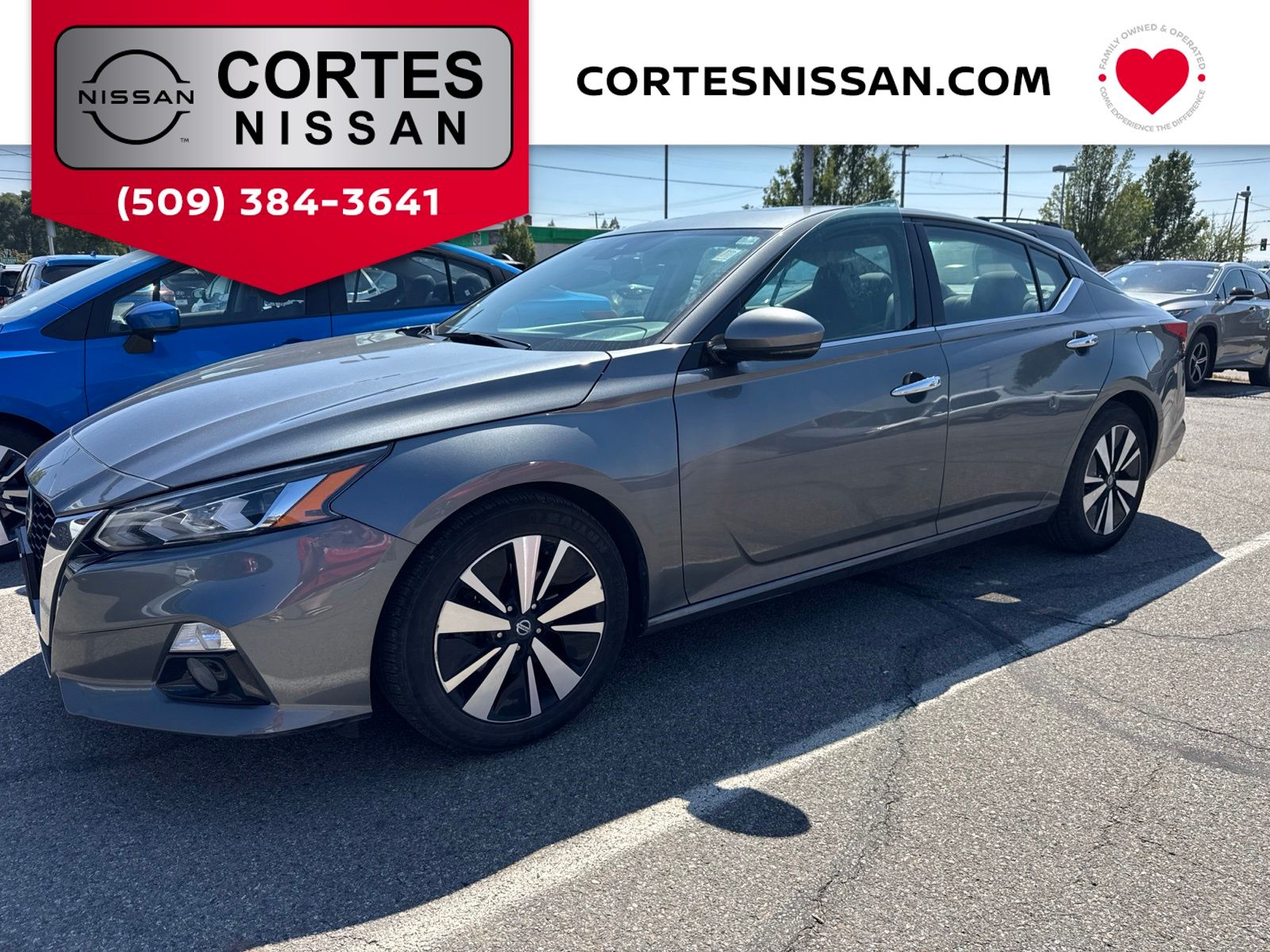 Gray (Gun Metallic) 2020 Nissan Altima Sedan Front-Wheel Drive Continuously Variable Transmission