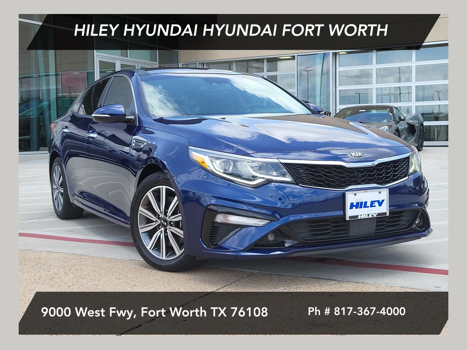 Horizon Blue 2020 Kia Optima EX Premium FWD Sedan Front-Wheel Drive 7-Speed Automatic