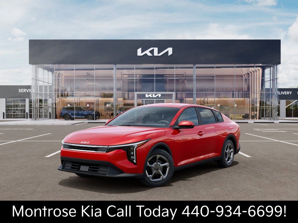 Currant Red 2026 Kia K4 Sedan Front-Wheel Drive Continuously Variable Transmission