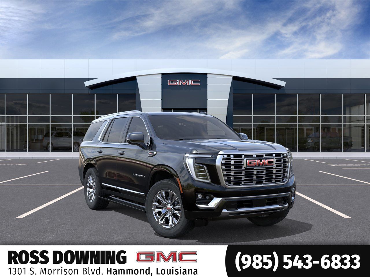 Onyx Black 2026 GMC Yukon Denali 4WD SUV / Crossover Four-Wheel Drive