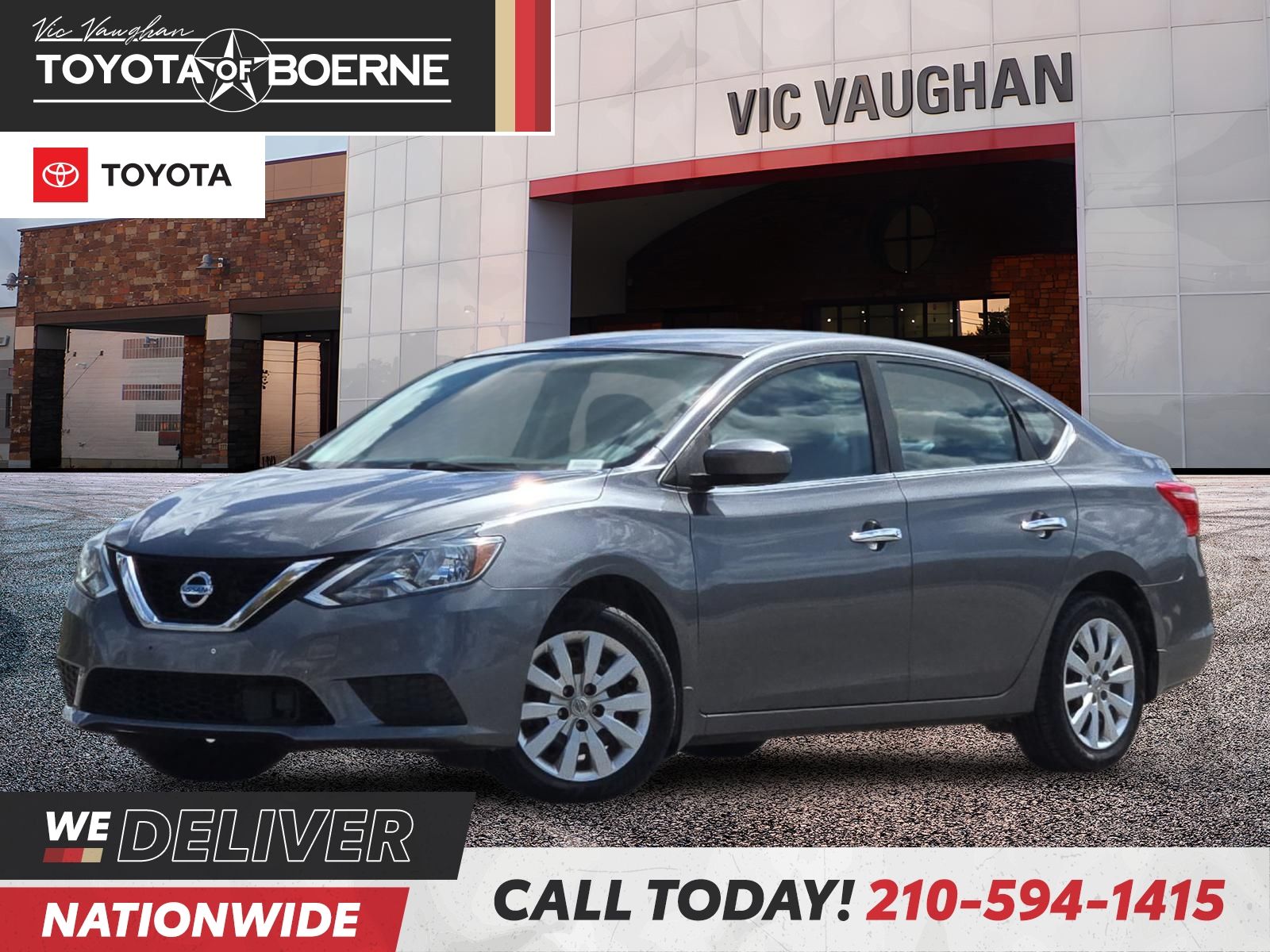 Gray 2019 Nissan Sentra Sedan Front-Wheel Drive Continuously Variable Transmission