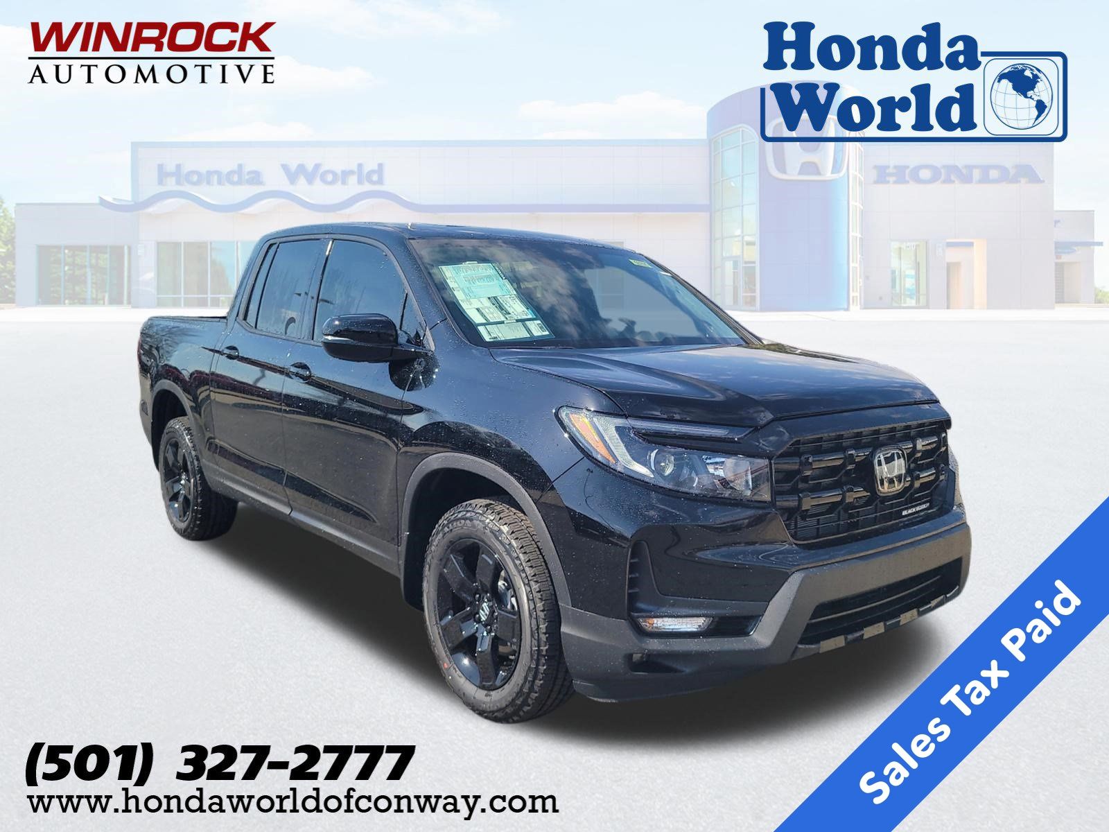 2026 Honda Ridgeline Black Edition AWD
