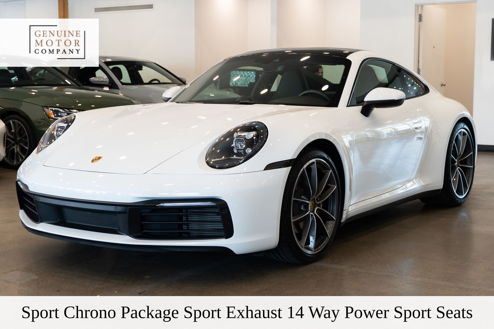 White 2020 Porsche 911 Coupe All-Wheel Drive 8-Speed Automatic