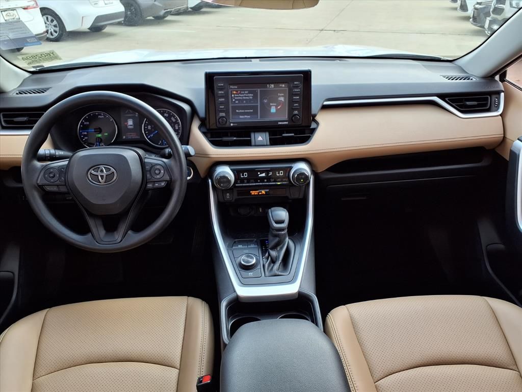 2021 Toyota RAV4 Hybrid XLE White at Don McGill Toyota