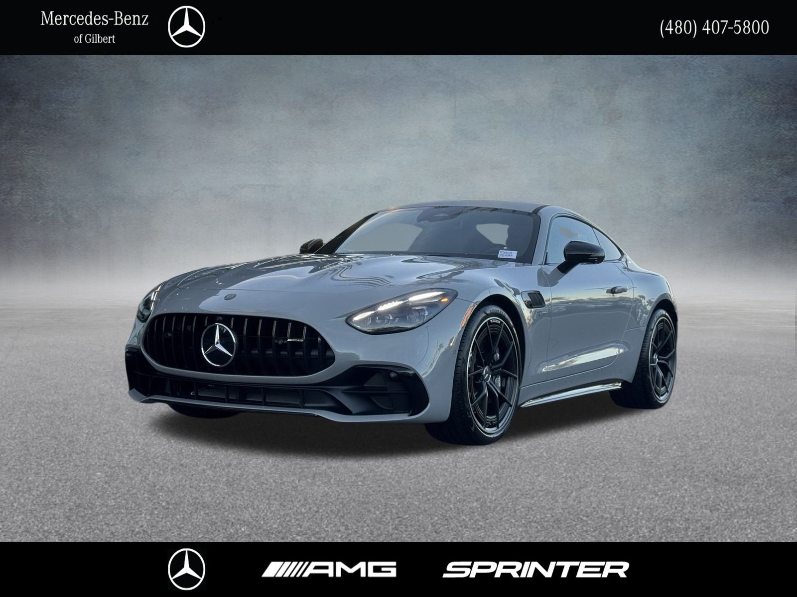 MANUFAKTUR Alpine Gray 2026 Mercedes-Benz AMG GT 43 RWD Coupe Rear-Wheel Drive 9-Speed Automatic