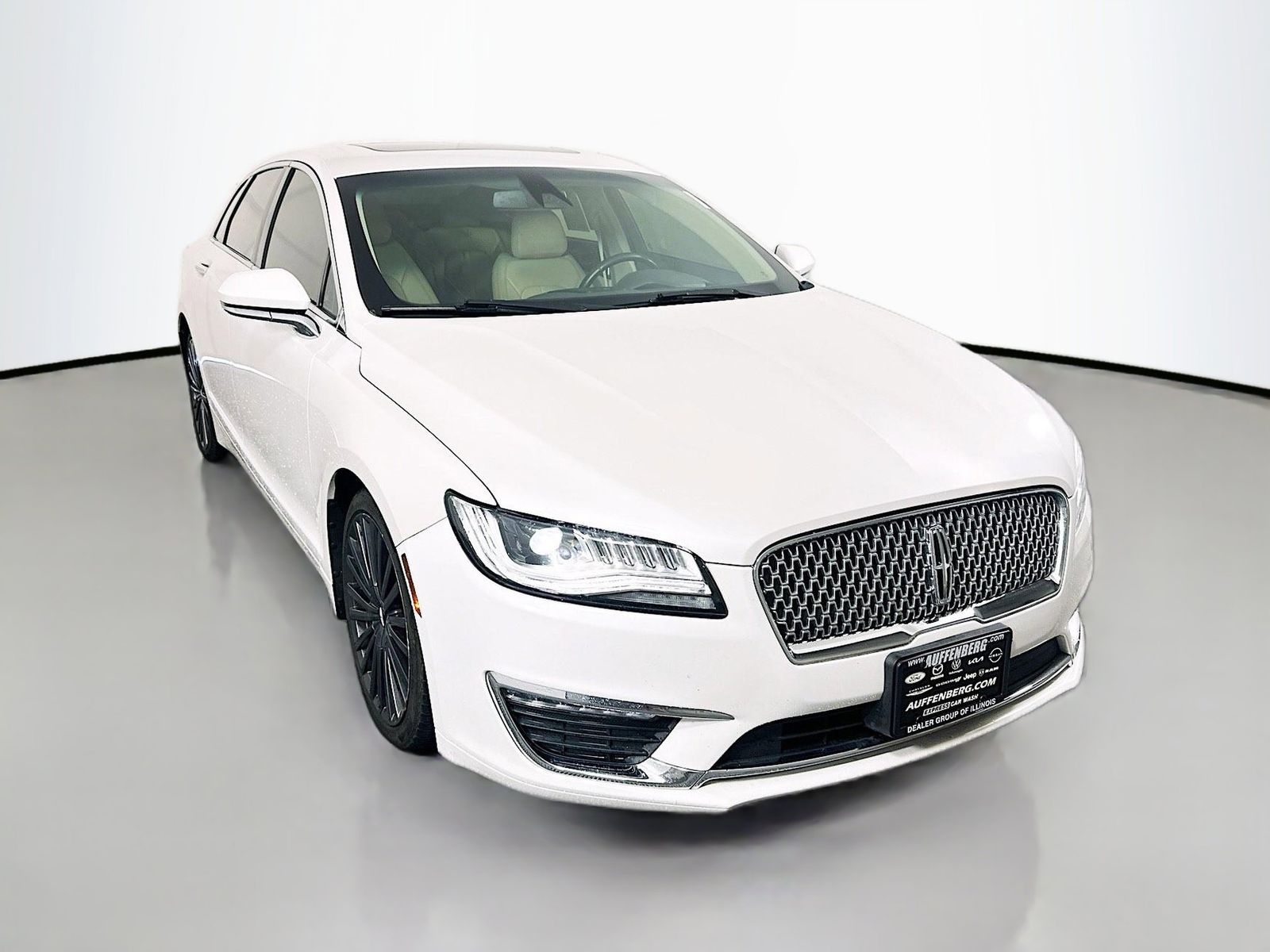 White Platinum Clearcoat Metallic 2017 Lincoln MKZ Reserve FWD Sedan Front-Wheel Drive 6-Speed Automatic