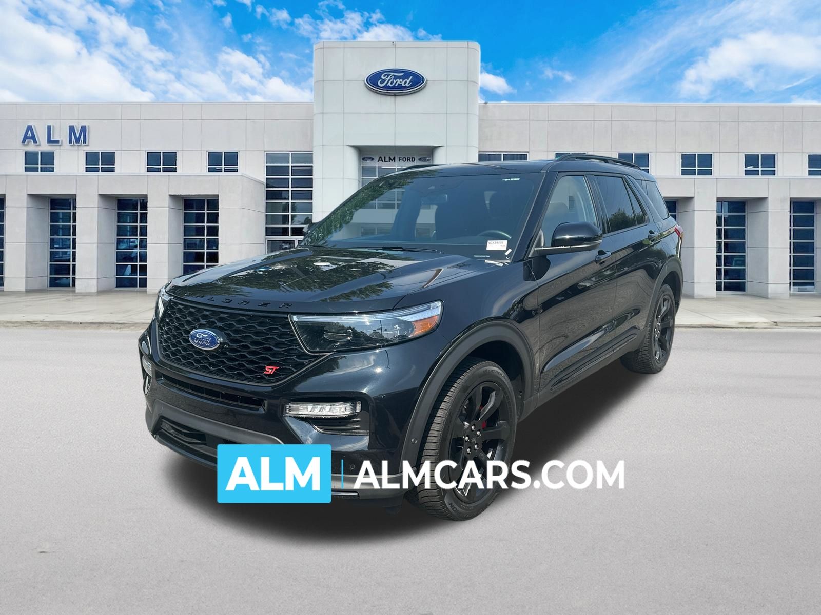 Agate Black Metallic 2022 Ford Explorer SUV / Crossover All-Wheel Drive Automatic