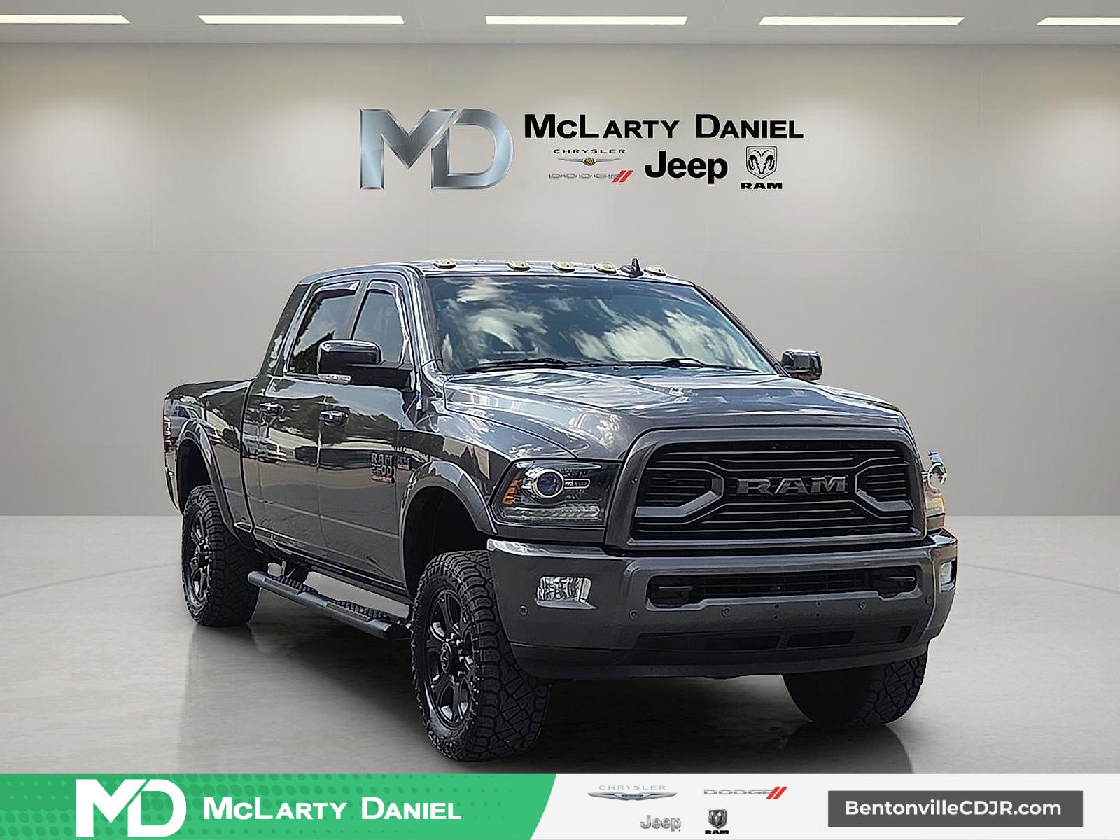 Gray (Granite Crystal Metallic Clearcoat) 2018 RAM 2500 Pickup Truck Four-Wheel Drive 6-Speed Automatic