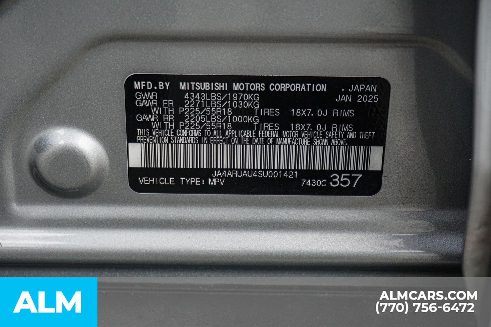 Used 2025 Silver Mitsubishi 2.0 SE image 61