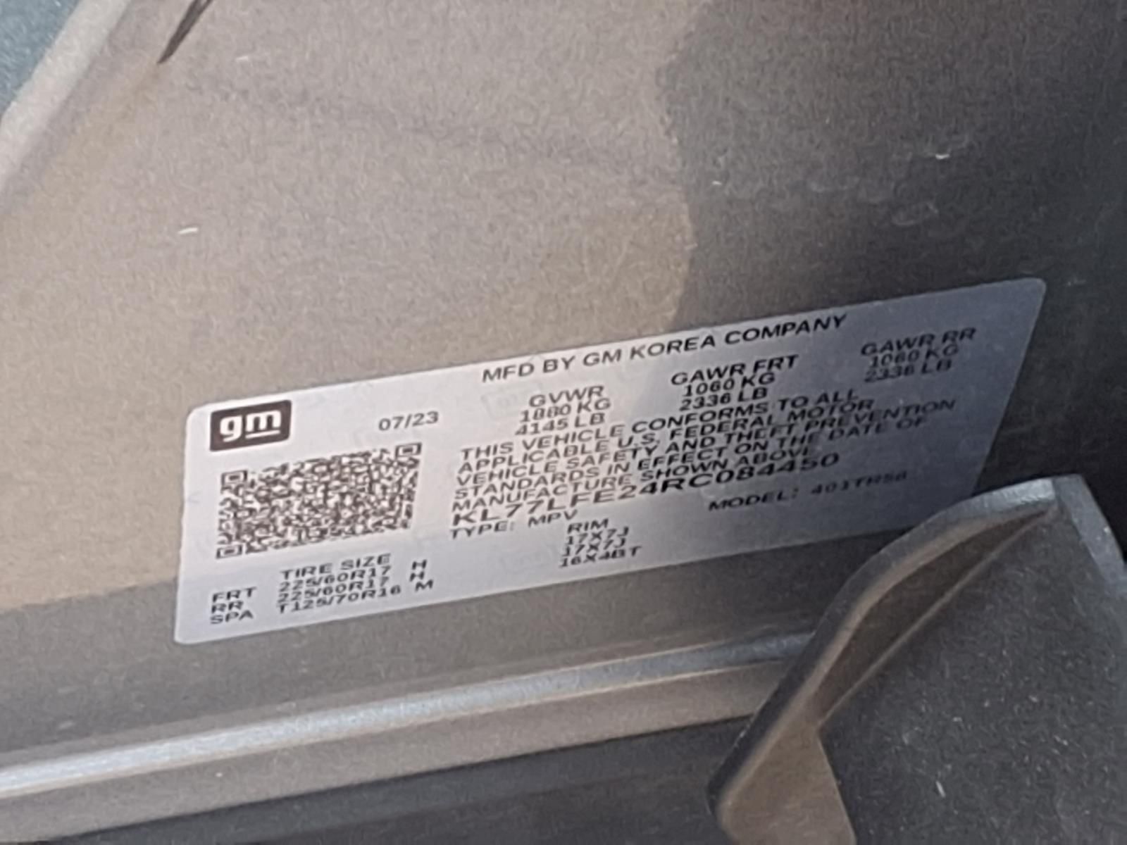 2024 Chevrolet Trax LS Gray at Emmons Autoplex