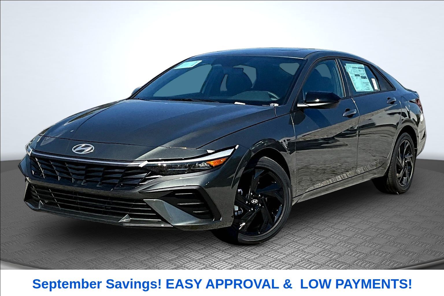 Amazon Gray 2026 Hyundai Elantra Sedan Front-Wheel Drive Continuously Variable Transmission