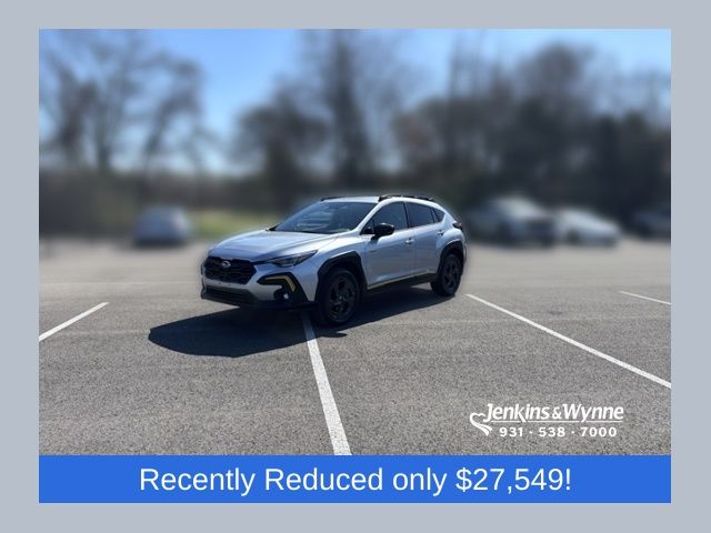Ice Silver Metallic 2025 Subaru Crosstrek Sport AWD SUV / Crossover All-Wheel Drive Continuously Variable Transmission