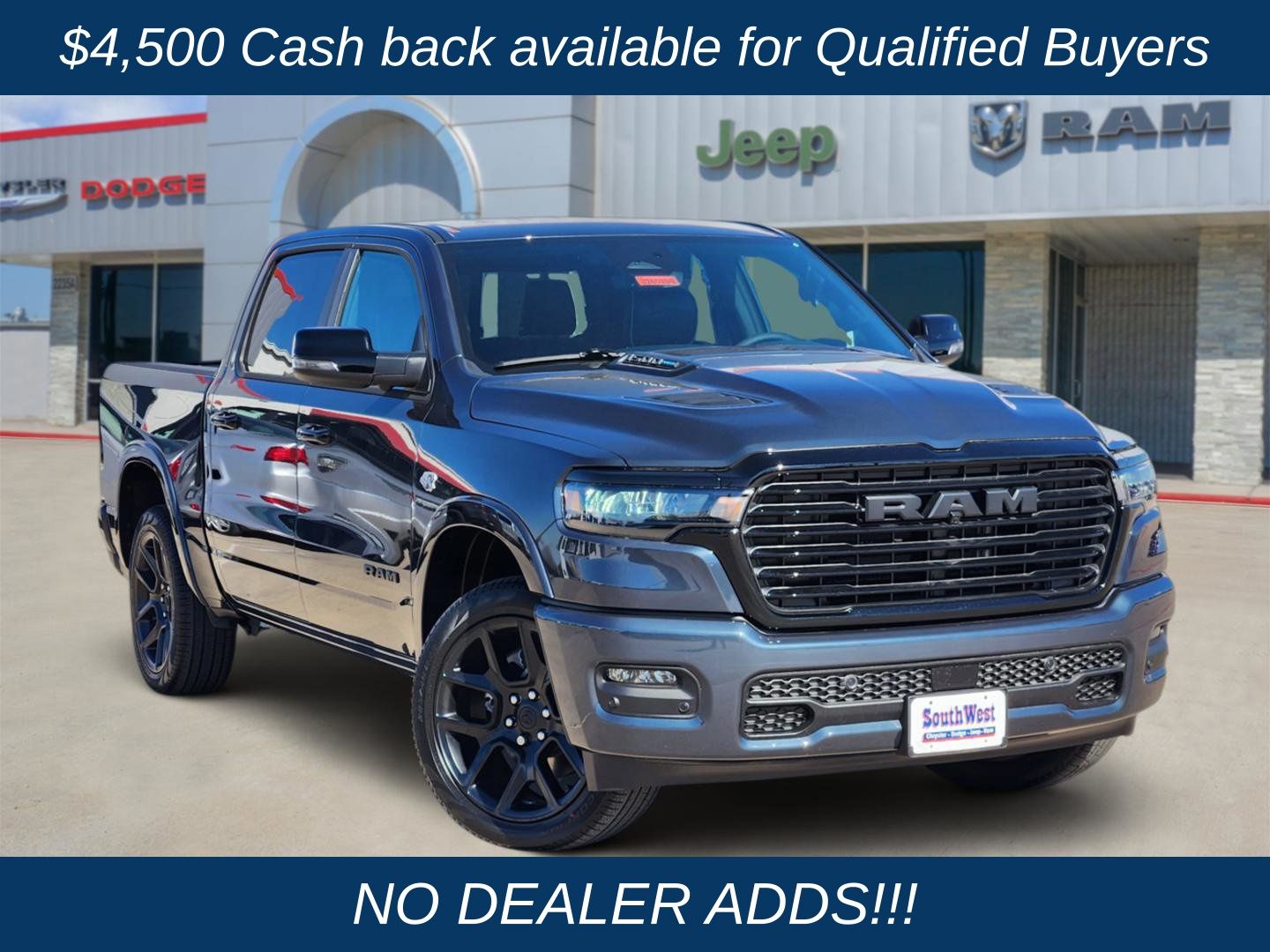 2026 RAM 1500 Laramie Crew Cab 4WD