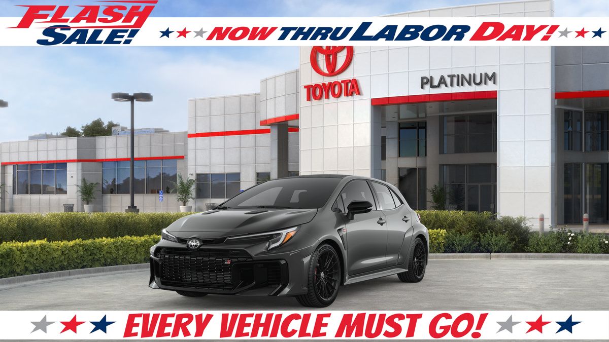 Heavy Metal 2026 Toyota GR Corolla Hatchback All-Wheel Drive 8-Speed Automatic