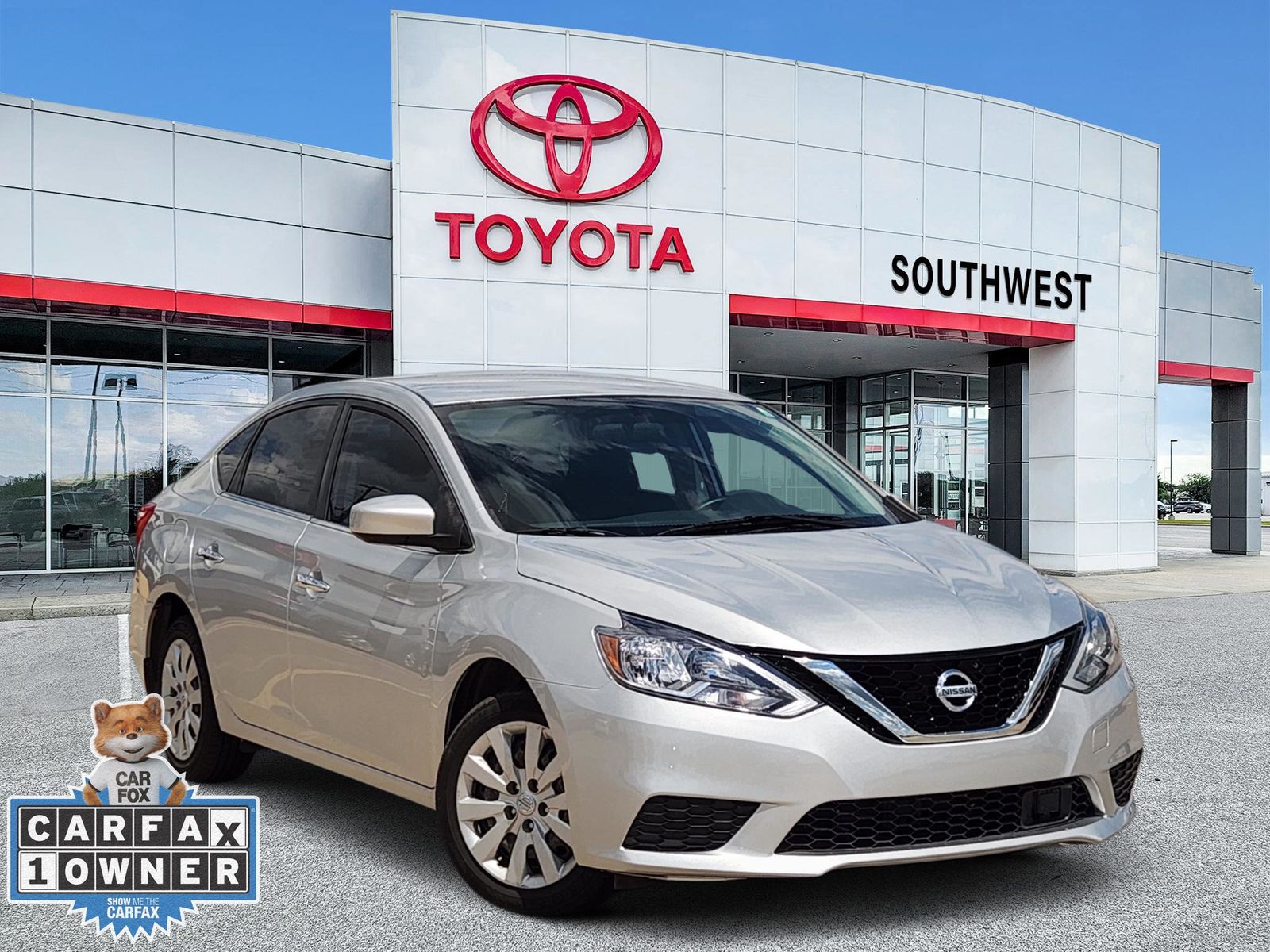 Brilliant Silver Metallic 2019 Nissan Sentra S FWD Sedan Front-Wheel Drive Continuously Variable Transmission