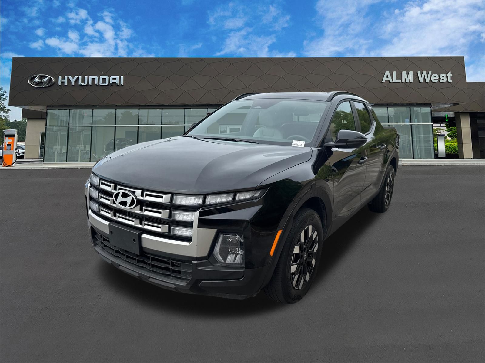 Phantom Black 2025 Hyundai Santa Cruz SEL Crew Cab FWD Pickup Truck Front-Wheel Drive 8-Speed Automatic