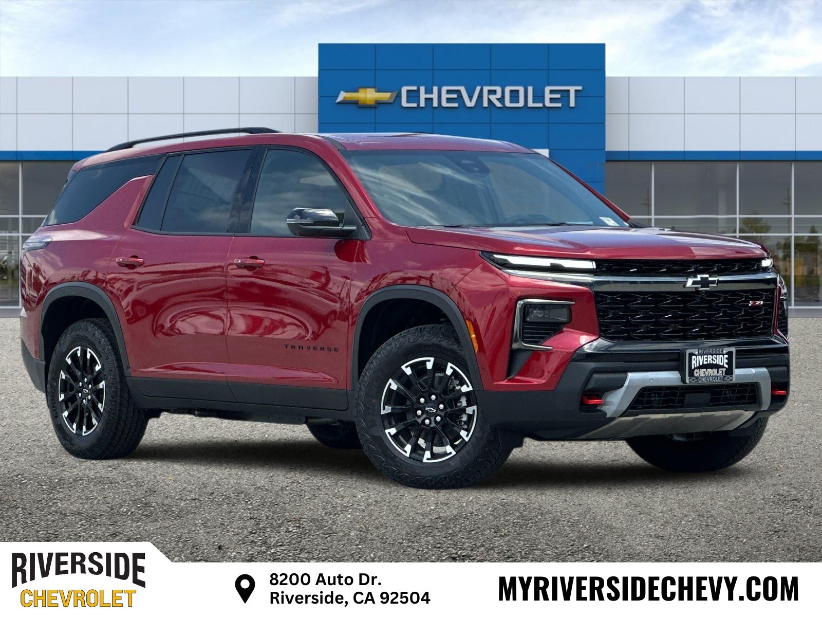 Radiant Red Tintcoat 2026 Chevrolet Traverse SUV / Crossover Four-Wheel Drive 8-Speed Automatic