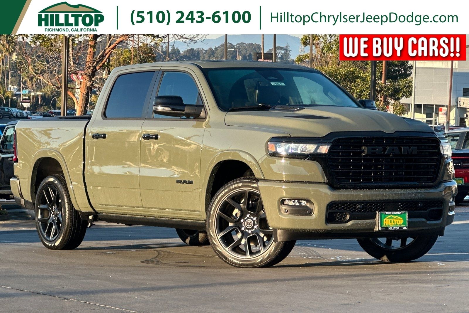 2026 RAM 1500 Laramie Crew Cab 4WD