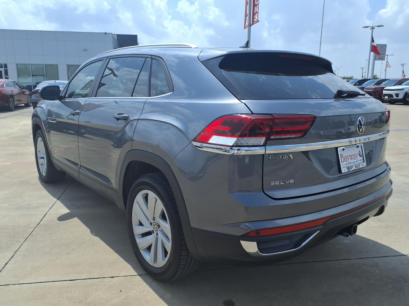 2023 Volkswagen Atlas Cross Sport 3.6L V6 SE w/Technology Gray at DeMontrond Auto Country