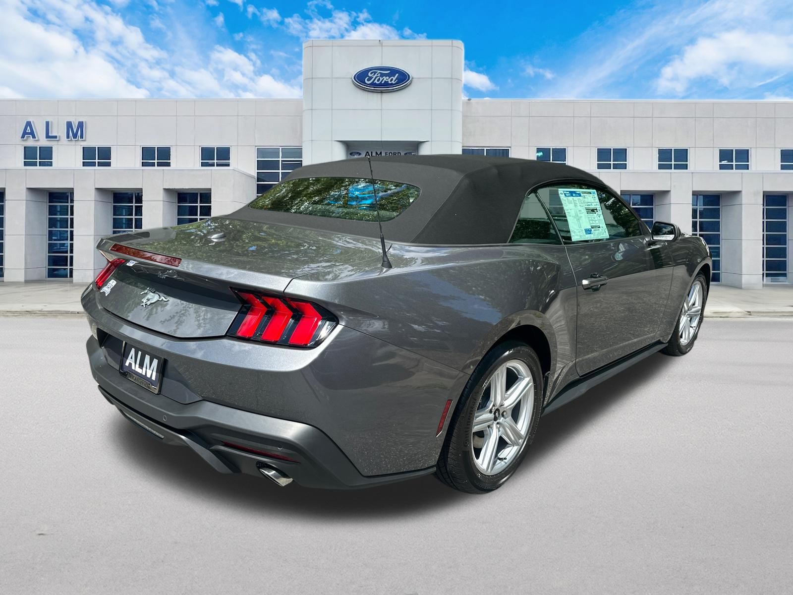 New 2026 Carbonized Gray Metallic Ford EcoBoost® Convertible image 6