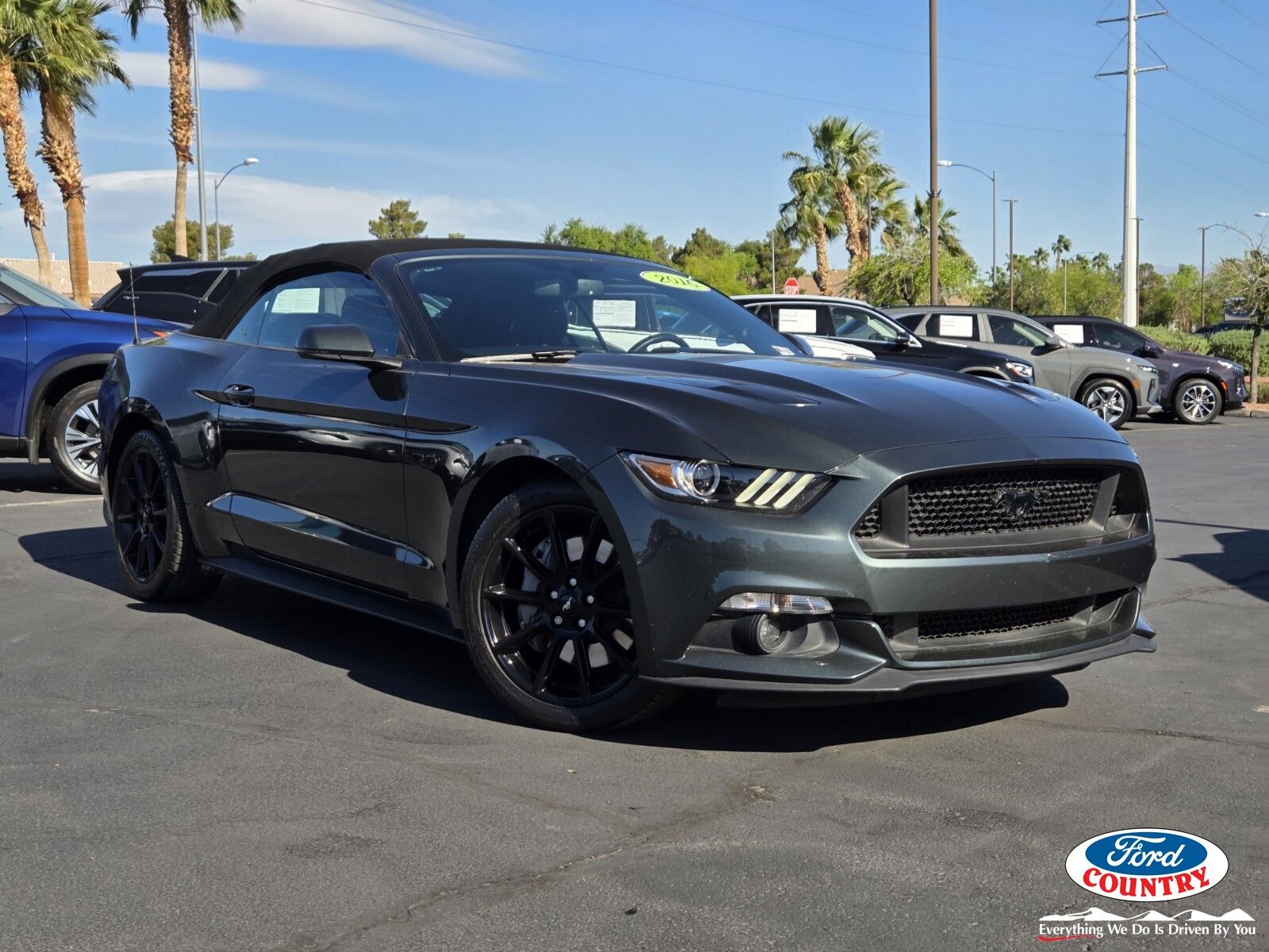 2016 Ford Mustang GT Premium Convertible RWD