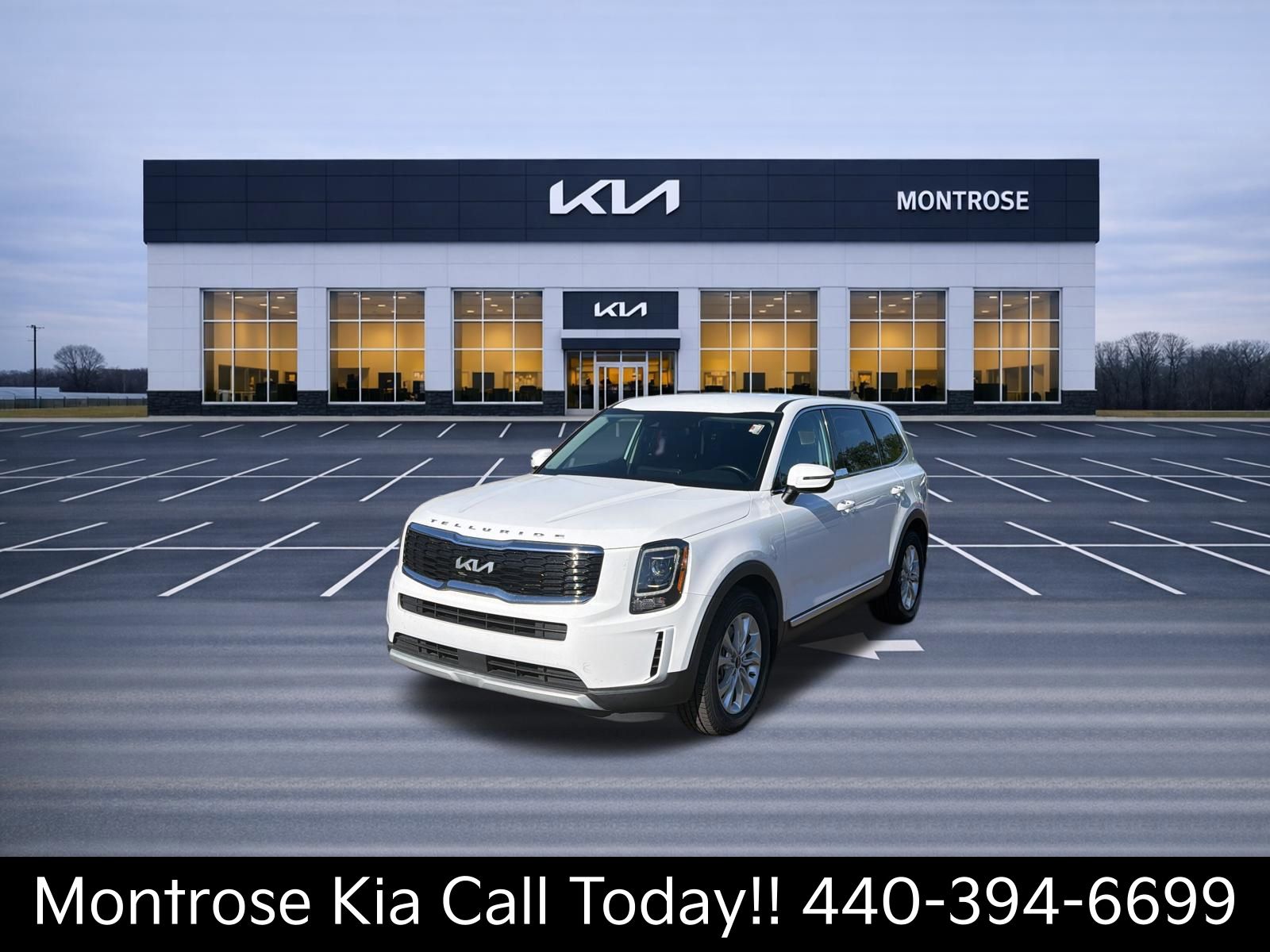 White Pearl 2022 Kia Telluride SUV / Crossover All-Wheel Drive 8-Speed Automatic