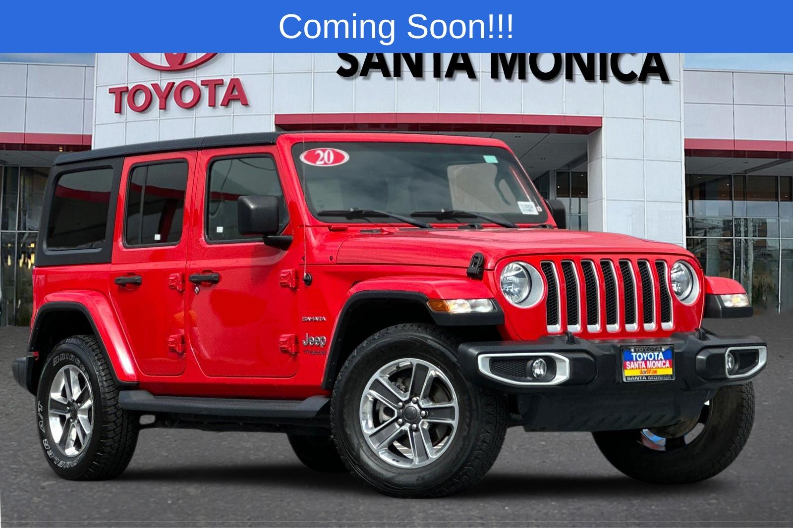 2020 Jeep Wrangler Unlimited Sahara 4WD