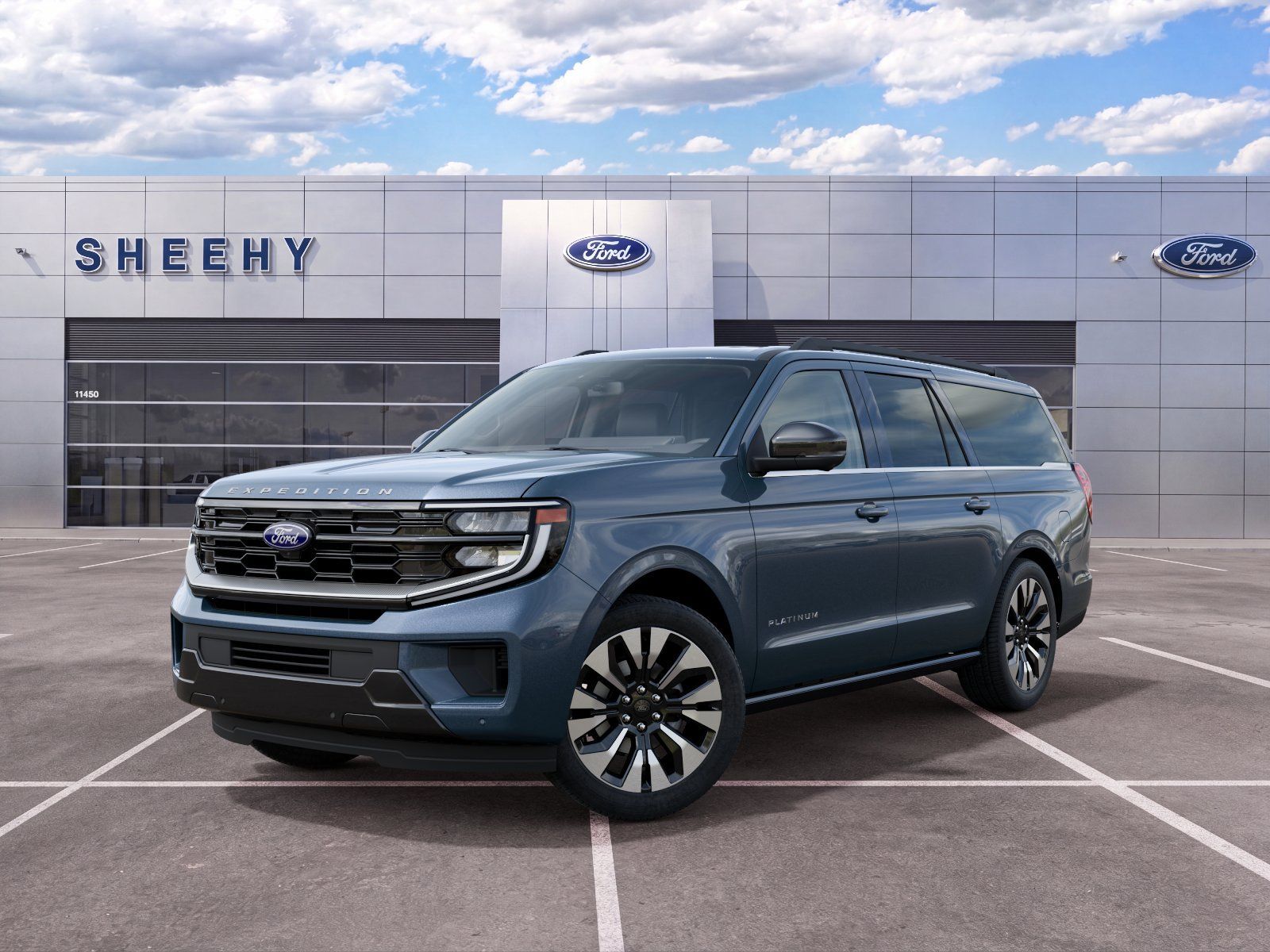 New 2027 Nocturnal Blue Metallic Ford Platinum image 4