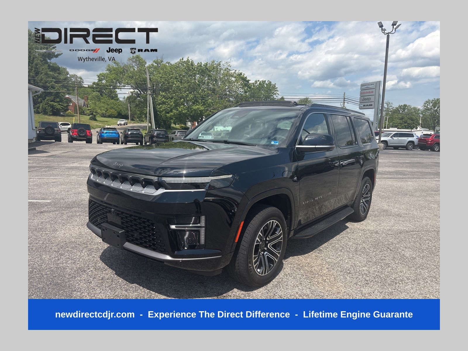 Black 2026 Jeep Grand Wagoneer SUV / Crossover Four-Wheel Drive 8-Speed Automatic