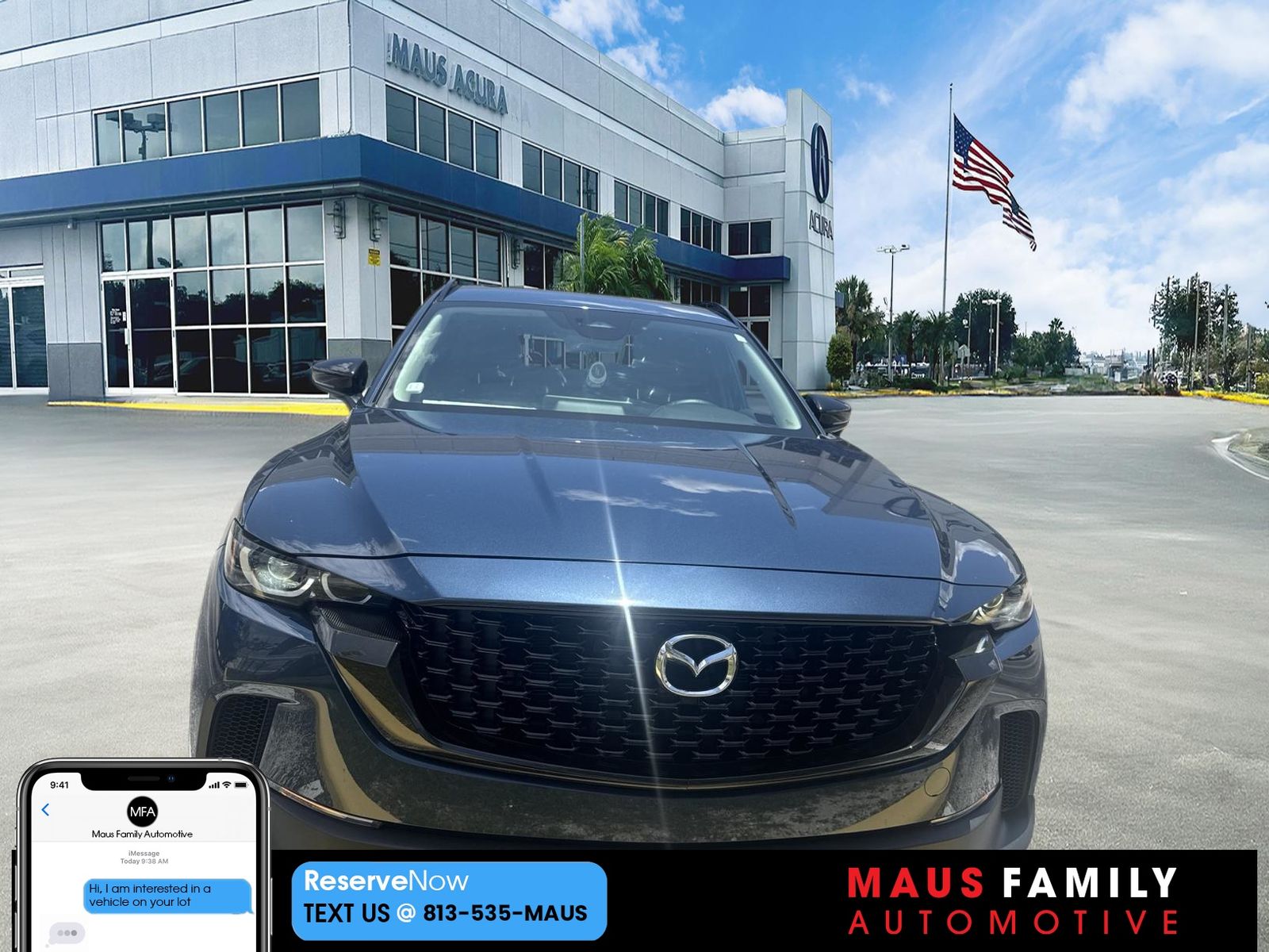 Ingot Blue Metallic 2025 Mazda CX-50 SUV / Crossover All-Wheel Drive Continuously Variable Transmission