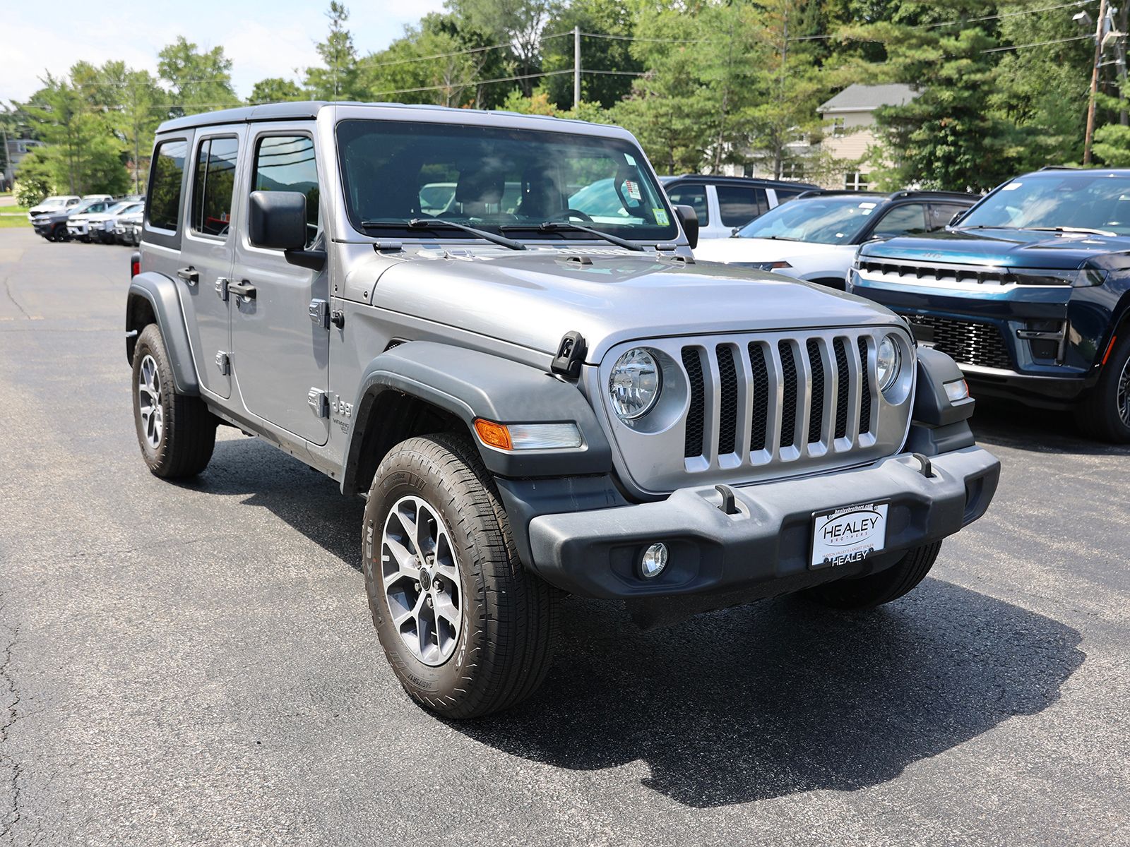 Billet Silver Metallic Clearcoat 2018 Jeep Wrangler SUV / Crossover Four-Wheel Drive 8-Speed Automatic