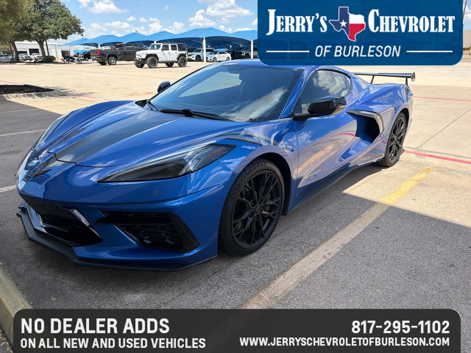 2023 Chevrolet Corvette Azul (Elkhart Lake Blue Metallic) Coupé Tracción trasera 8 velocidades Doble cloch