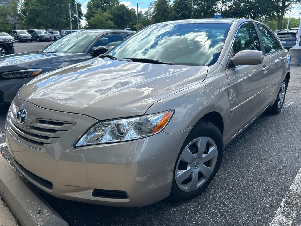 Desert Sand Mica 2009 Toyota Camry Sedan Front-Wheel Drive 5-Speed Automatic Overdrive
