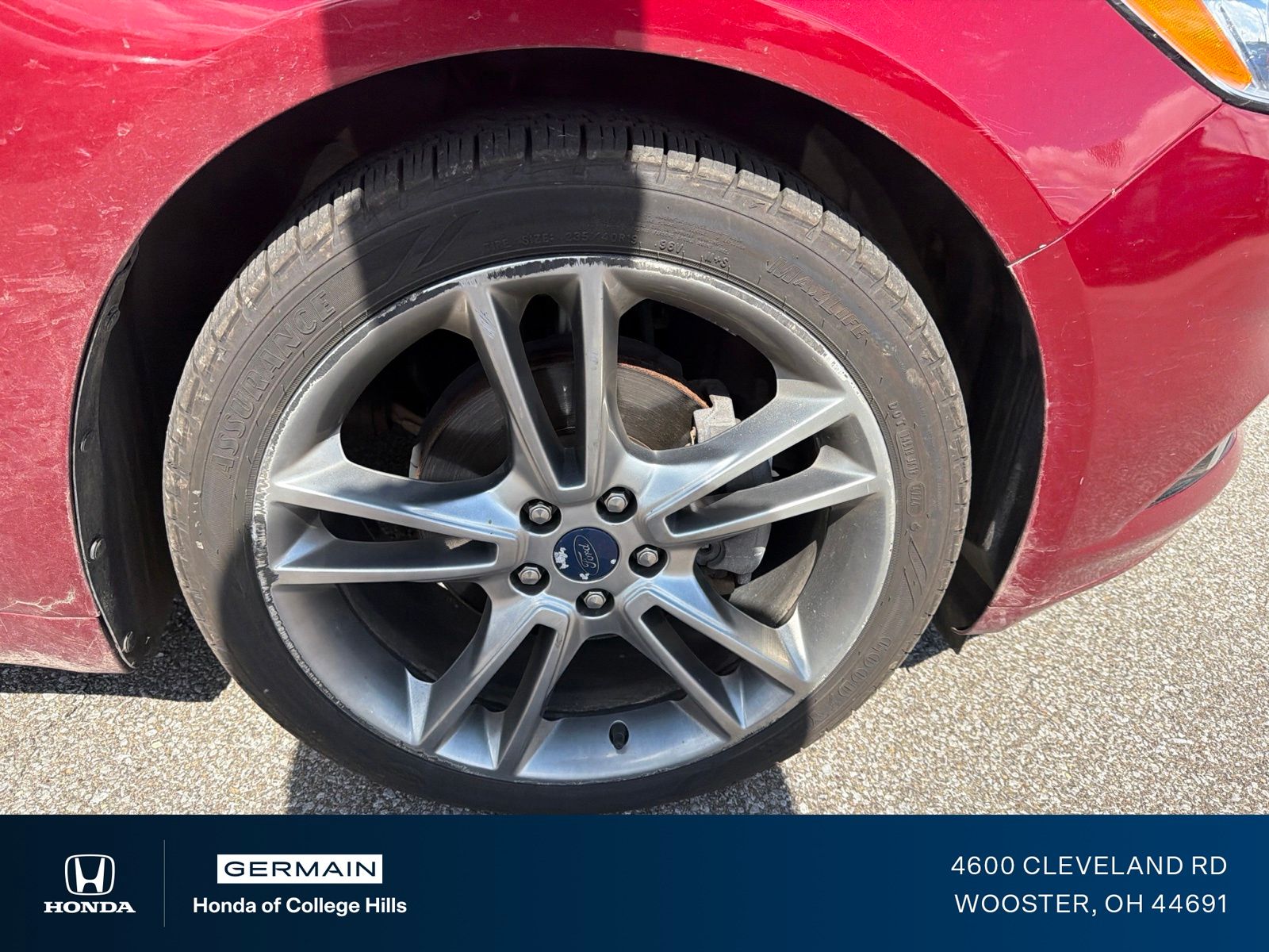 Used 2016 Red Ford Titanium image 4