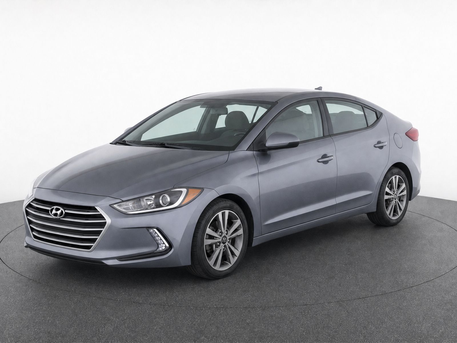 Galactic Gray Metallic 2018 Hyundai Elantra Sedan Front-Wheel Drive 6-Speed Automatic