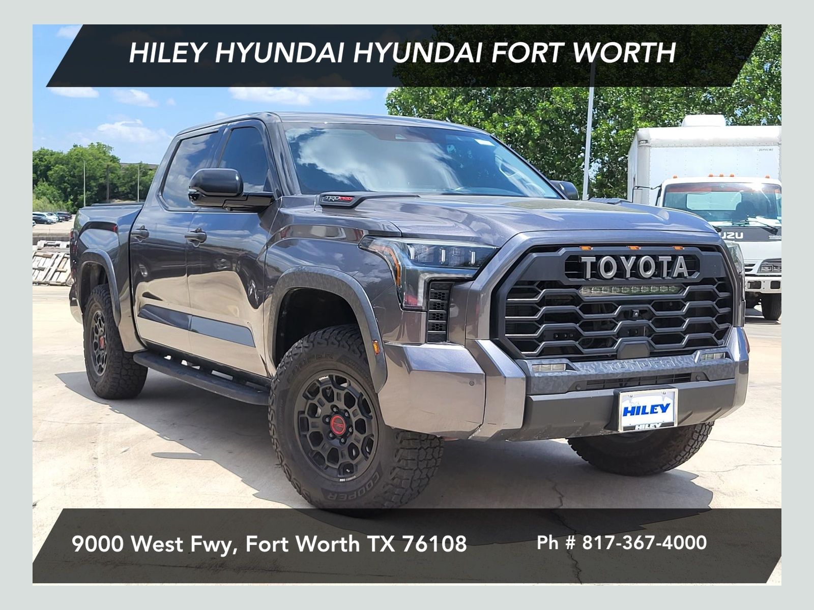 Magnetic Gray Metallic 2023 Toyota Tundra Hybrid Pickup Truck Four-Wheel Drive Automatic