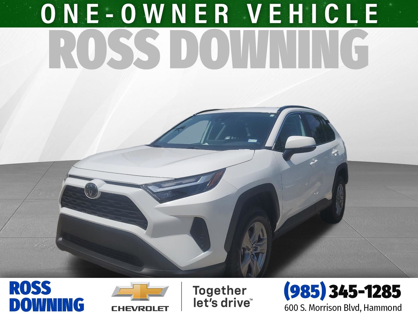 2025 Toyota RAV4 XLE White at Toyota of Kenner