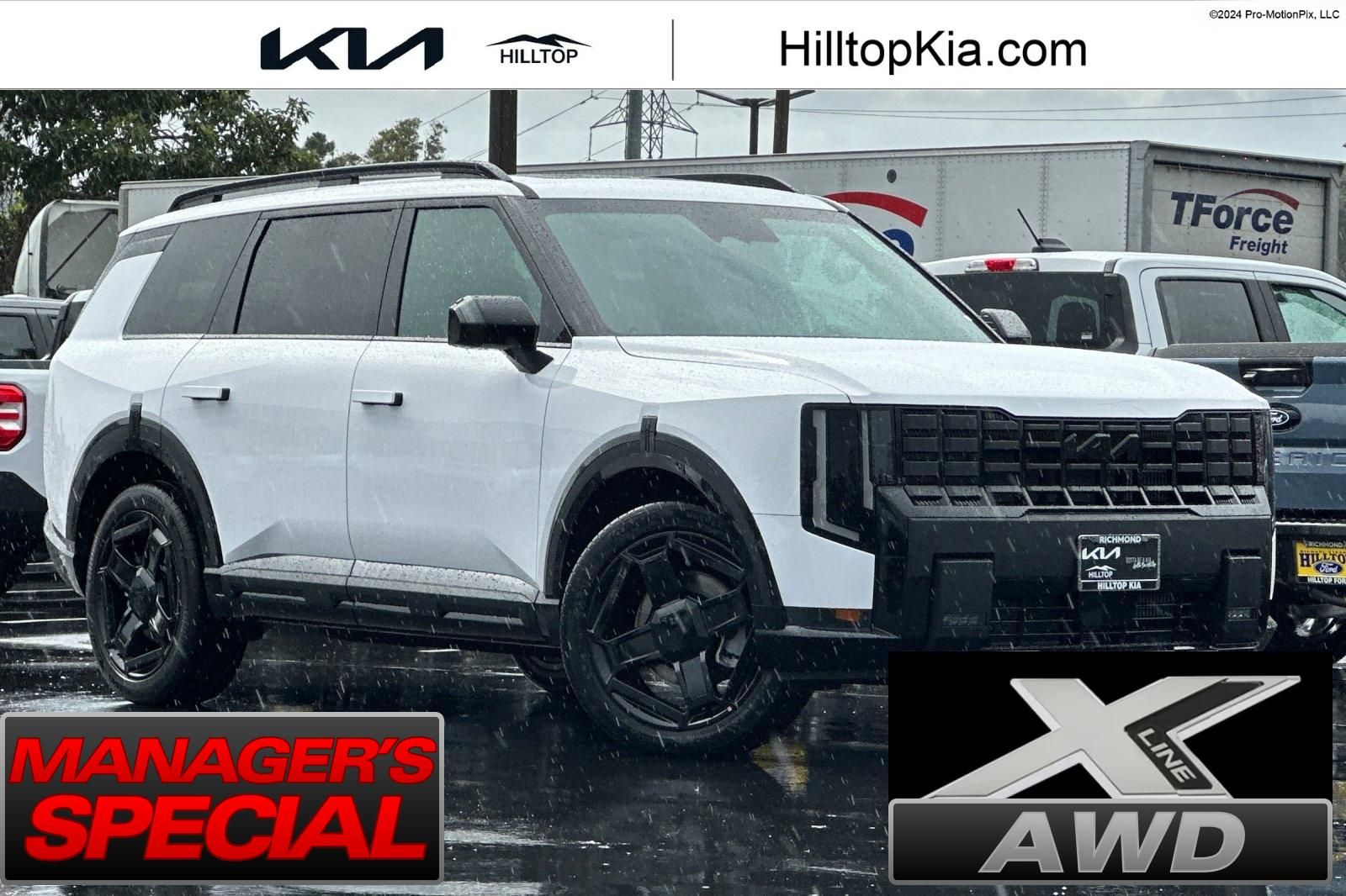 Glacial White Pearl 2027 Kia Telluride SUV / Crossover All-Wheel Drive 8-Speed Automatic