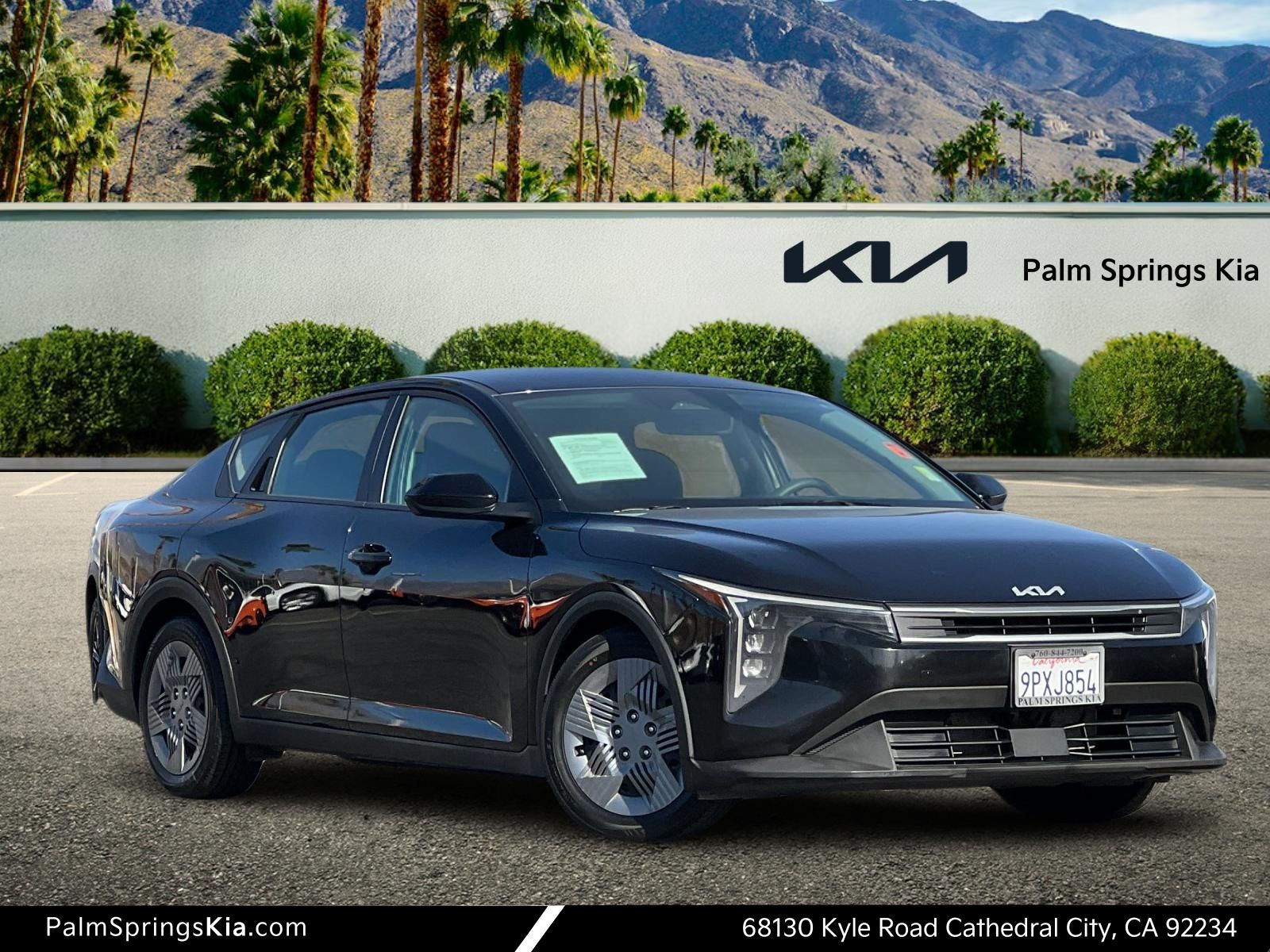 Aurora Black Pearl 2025 Kia K4 Sedan Front-Wheel Drive Continuously Variable Transmission