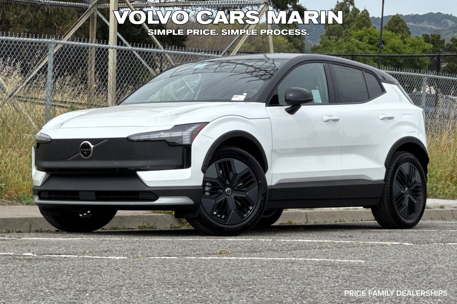 Crystal White 2026 Volvo EX30 SUV / Crossover All-Wheel Drive 1-Speed Automatic
