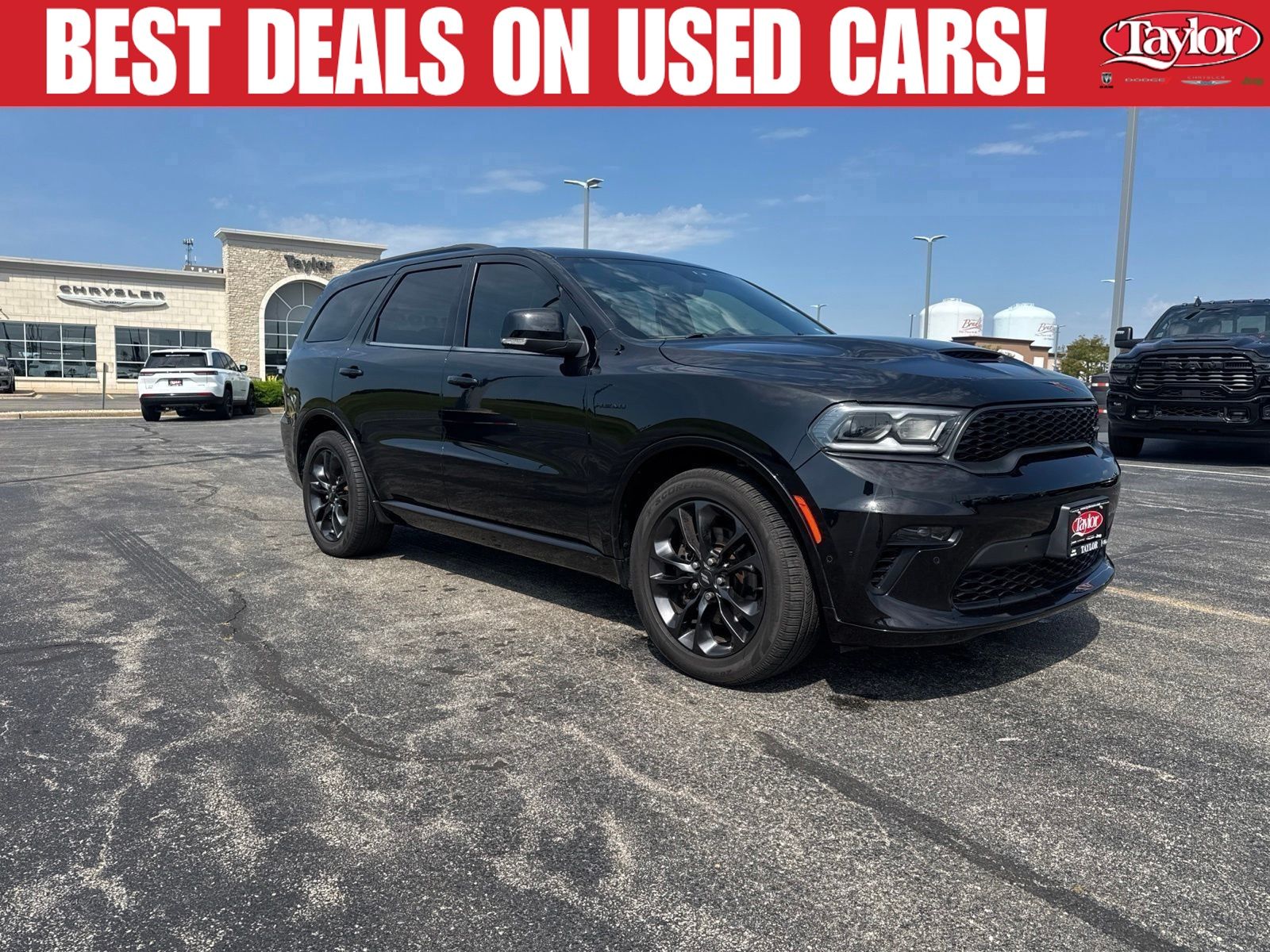 DB Black Crystal Clearcoat 2021 Dodge Durango SUV / Crossover All-Wheel Drive 8-Speed Automatic
