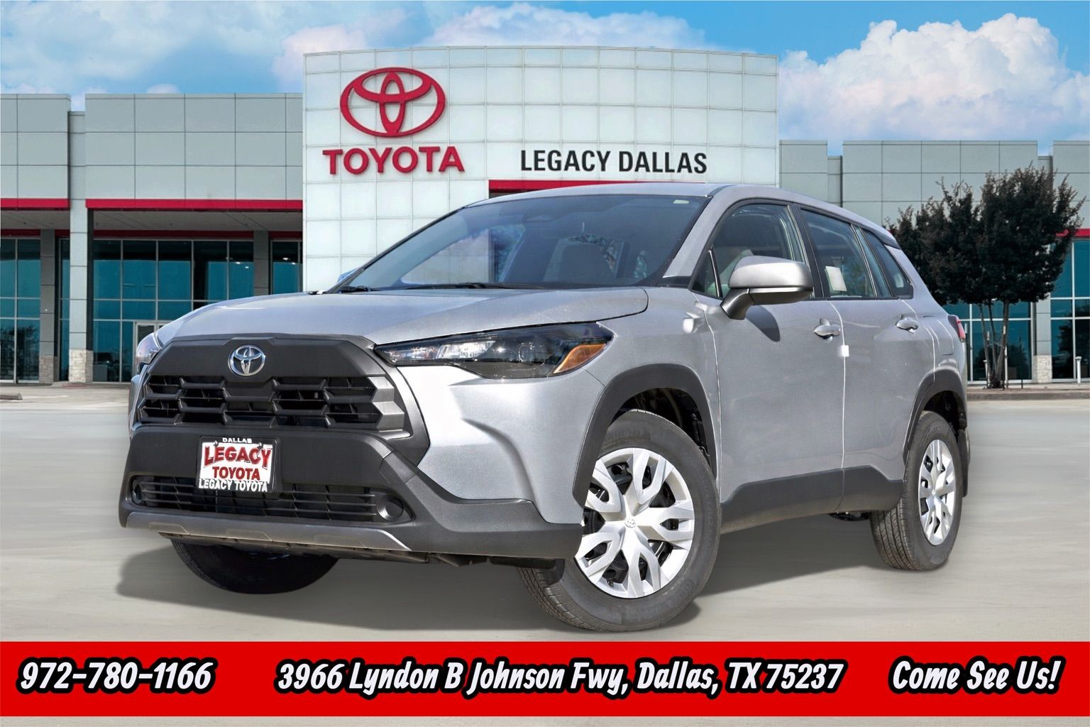 0d10 2026 Toyota Corolla Cross L FWD SUV / Crossover Front-Wheel Drive Continuously Variable Transmission