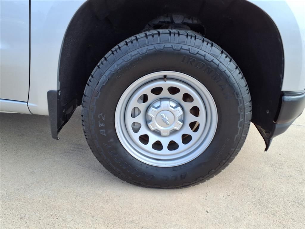 2021 Chevrolet Silverado 1500 WT Silver at Classic Elite Chevrolet Sugar Land
